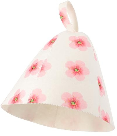 OATIPHO Water Absorption Sauna Hats Stylish Felt Sauna Caps for Bathing High Insulation for Men and Women Comfortable Breathable Design