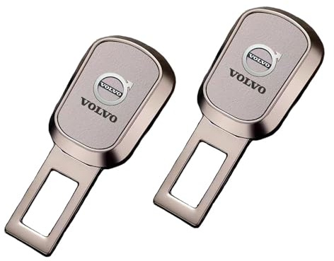 JsjjQf 2 Pezzi Prolunga Cintura Sicurezza Auto per Volvo C30 C40 C70,Fibbia della Cintura Fermo Disattivazione dell'Allarme Cintura di Sicurezza,F-Normal