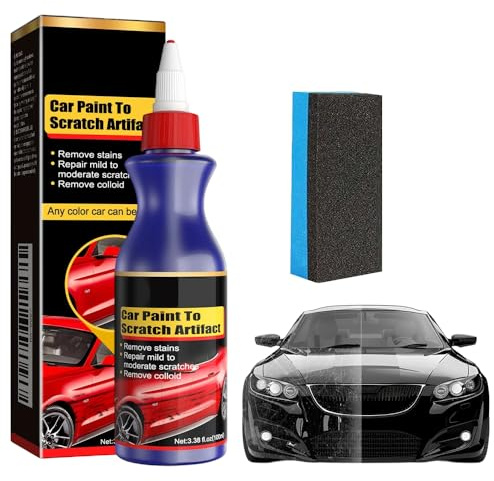 Rimuovi Graffi Auto, 2025 Nuovo Polish Auto Rimuovi Graffi, Cancellare Graffi Profondi Auto, Cancellare Strisce Anti Graffi Pasta Riparazione, Modello Crema Riparazione Graffi di Auto (1PCS)