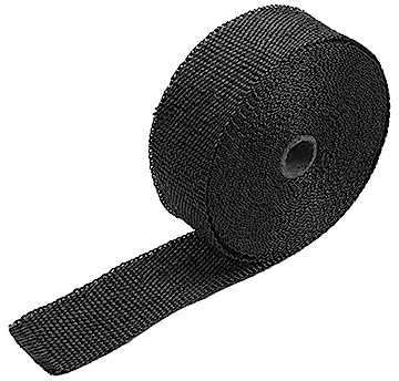 5M Hitzeschild-Motorrad-Auspuffband, Fiberglas-Hitzeschildband für Motorrad-Auspuffanlage, Auspuff-Thermoband Auspuffrohrschutz