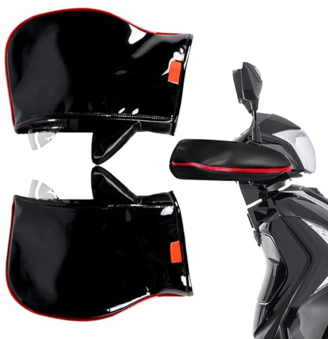 Guantes Acolchados para Motos De Nieve: Formación Textil De Invierno De 300 G, Equipo De Palma Que Bloquea El Frío, Cubierta del Mango Protege De La Humedad, Mangas De Control Preservan La TEM