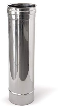 Tubo in acciaio inox per canne fumarie L1000mm (DN 200)