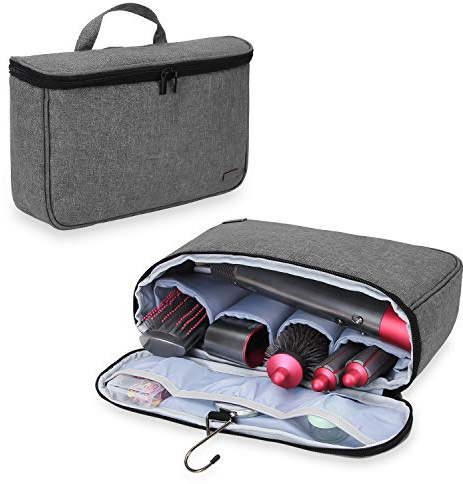 Teamoy Tragbare Reise Tasche Für Dyson Airwrap Styler, Grau (Nur Tasche)