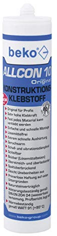 beko Allcon 10 Konstruktionsklebstoff 310 ml 260 100 310