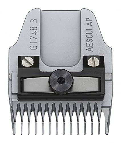 Kerbl GT748 Aesculap Favorita System Scherköpfe, Grob Gezahnt für Hunde, 3mm x 40mm, 100 Stück