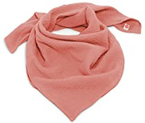 nanito Schal Halstuch Babyhalstuch Kinderschal Musselin Musselintuch Farbwahl Kinder Kinderhalstuch Baby Junge Mädchen Spucktuch Tuch 100% Bio Baumwolle 45 x 45 cm
