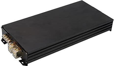 Car Audio Amplifier,Auto Audio Power Amplifier 70dB Multiple Protection Monoblock Black Universal Component