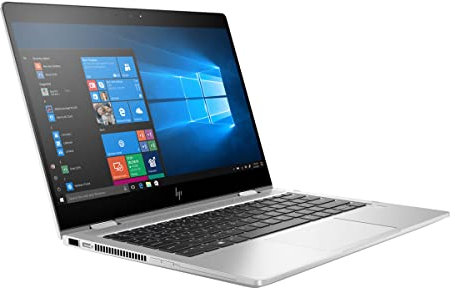 HP EliteBook 830 G5 13,3 Zoll 1920x1080 Full HD Intel Core i5 256GB SSD Festplatte 8GB Speicher Windows 11 Pro Webcam UMTS LTE Business Notebook Laptop (Generalüberholt), Silber - Schwarz