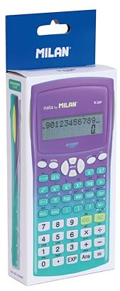 MILAN® Wissenschaftlicher Taschenrechner M240 Sunset, Grün-Lila