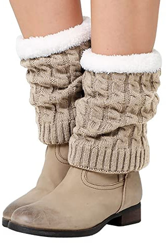 Damen Stulpen Bunt Beinwärmer Mädchen Legwarmers Crochet Ballettstulpen Winter Knöchelwärmer Solide Socken Kawaii Herbst Beinstulpen Lange/Kurz Strümpfe Mit Stiefeln Tragbar Thermo Beinstulpen