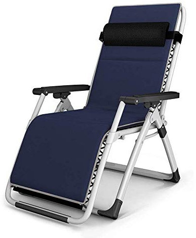 FASOHJ Klappstühle, Chaiselongue, Outdoor, Liegestuhl, Klappstuhl, alter Mann, Rücken, Balkon, Zuhause, Freizeit, tragbar, für vier Jahreszeiten, Universal-Klappstuhl, Sonnenliege, um Glück zu