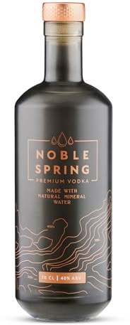 Noble Spring Double Distilled Premium Vodka, Yorkshire Water, 70cl, 40% ABV