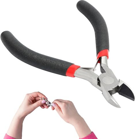 Precision Wire Cutter Set - Side Cutters for Crafting, Guitar Strings, Florist & Jewelry Making
