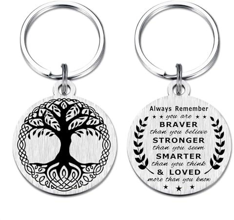 Richesele Viking Gifts for Men - Celtic Viking Runes Amulet Protection Keychain - Norse Mythology Protective Talisman Rune Safe Travel Gifts