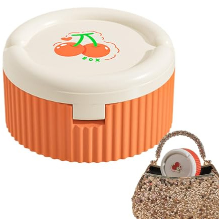 Organisateur de pilules médicales | Boîte de médicaments avec gobelet à eau pliable | Organisateur de voyage portable multifonction pour complément, stockage d'huile de poisson