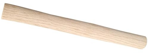 LALAFINA Ergonomic Wooden Axe Handle Replacement Sturdy Southeast Asian Oak, Ideal for Claw Hammers, Gardening Tools, Light Yellow