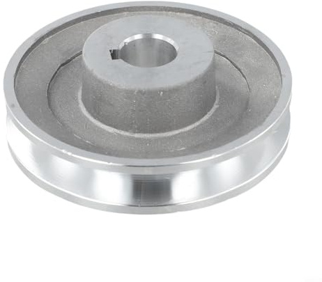 Effizient gestaltete Aluminium-A-Typ-Rillen-Riemenscheibe, kompatibel mit Luftkompressoren und Pumpen, misst 100 mm im Durchmesser (97 x 19)