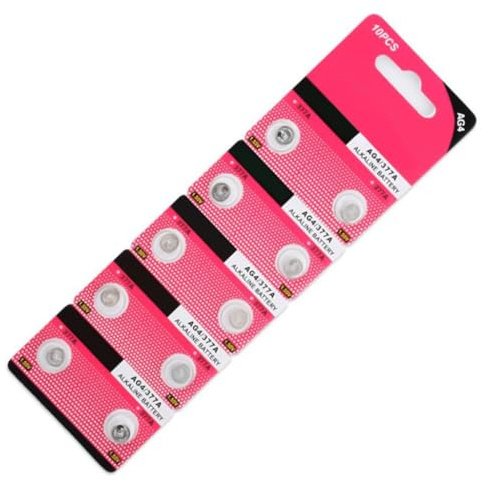 AG4 LR626 377A 177 Pile bouton alcaline pour petits appareils