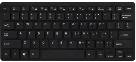 Bärbar dator – ultratunn, tyst kabelansluten inmatningsenhet | lätt USB-laptop – med mjuk, tyst drift för kontorsskrivbord, kompakt rese-