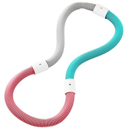 Aro de ejercicio de fitness con peso pluma suave plegable fácil de usar para la pérdida de peso plegable suave pluma fitness neumáticos para mujeres y adultos