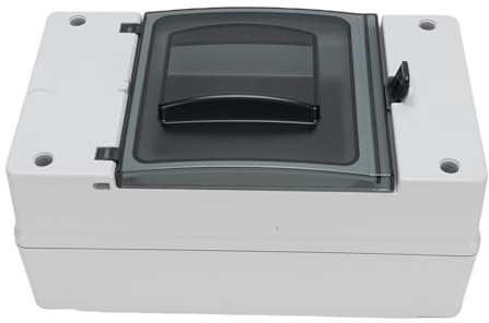 Yctze Boîte de Disjoncteur DC, Boîte de Jonction électrique Extérieure étanche à la Pluie IP66, de Jonction à Disposition Scientifique, Idéale pour MCCB, Interrupteur de Batterie Solaire, Utilisation