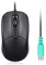 Perixx PERIMICE-209 P, Souris d’Ordinateur Filaire PS2 avec molette de défilement, Résolution Optique en Base de 1000 DPI pour PC (Noir)