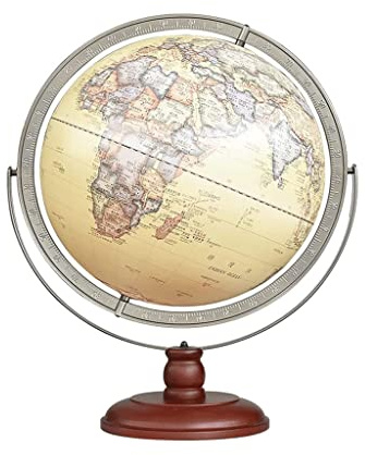 OLOTU Globe Large Globes of The World 17in Diameter Globe for Kids Adults Easy to Read Light Up Globe Lamp with Stand for Learning Education Globe for Decor
