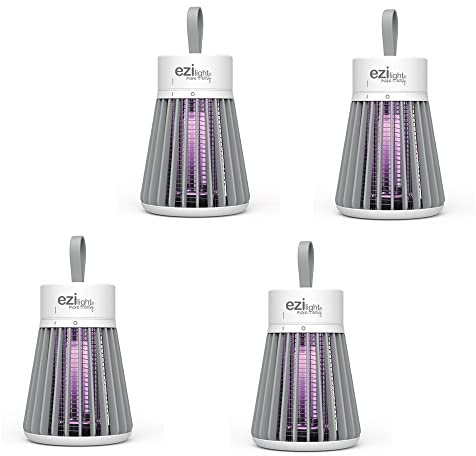 Lot de 4 Lampes Anti-Moustique Nomade EZIlight® Mosquito Stop MS20