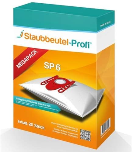 Staubsaugerbeutel Hepafilter geeignet für Bosch Serie 8,BGL8XPER,BGL8XALL,BGL8XHYG Staubsauger (20 Staubbeutel)
