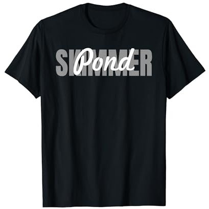 Pond Skimmer Typeset Ski And Snowboard Pond Skimming T-Shirt
