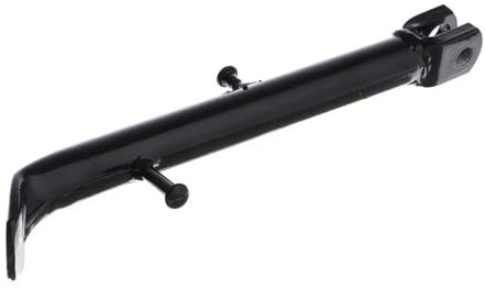 Parkplatz Halterung 24 cm Motorradständer Kick Seitenständer Für Suzuki GN125 GN 125 Schwarz Rutschfestes Design Stabiles Motorradzubehör