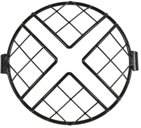 JECOMPRIS Motorcycle Headlight Grill Cover Headlight Mesh Grill Cover Protector Guard for Motorbike Accessories Universal Fit Front Shield Easy Install 1 X Guard
