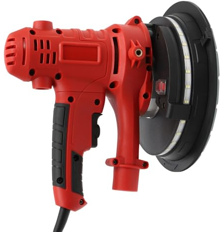 Dry Wall Sander 1200W 220V Electric Handheld Sander Speed and Suction Power Adjustable Sanding Machine with LED Light