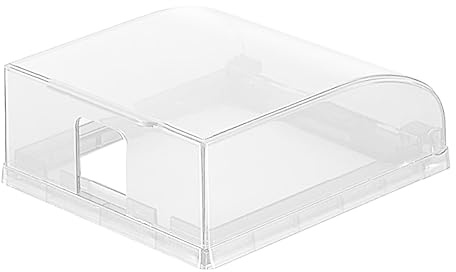 A prueba de salpicaduras, cubierta de enchufes de baño, protección impermeable, placa de seguridad autoadhesiva, duradera, creativa, resistente a la intemperie para el baño