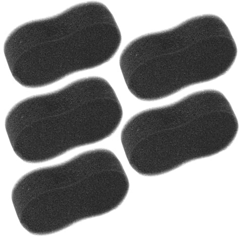 VILLFUL 5Pcs Horse Grooming Sponges Soft Bathing Tools for Cleaning Sweat and Dirt Supple Non-deforming Sponge for Equine Body Care and Healthy Coat Maintenance