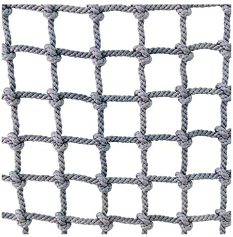 Rete da Arrampicata, Reti di Sicurezza Corda da Carico Scala per Camion Rimorchio Rete Resistente Balcone Ringhiera Protezione(12mm-10cm,1X4m/3.3X13.12ft)