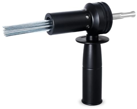 Rastapulz SDS Plus Elektrohammer Nadelentroster-Adapter zum Entfernen Von Rost Betonbohren Fliesenverlegung