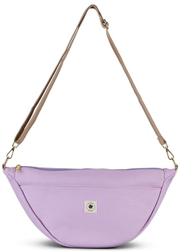 Grünes Glück Canvas Moon Bag LARGE, Crossbody Bag, Kinderwagen Organizer