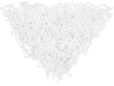 GLSTOY Cuentas de Relleno de Látex de Alta Elasticidad 1 Libra para Asientos, Relleno Decorativo Transpirable y Reutilizable para Cojines de Sofá y Asientos, Material para Almohadas