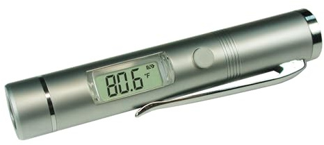 TN002PC Berührungsloses Mini Digital Infrarot Thermometer Klein 27° bis 450°F (-33° bis 230° C) 1:1 D:S Verhältnis Professionell - Automotive, Kochen und Oberflächenmessung