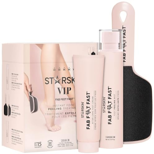 STARSKIN FAB FEET Fast™ Set, kit per pedicure a casa peeling istantaneo
