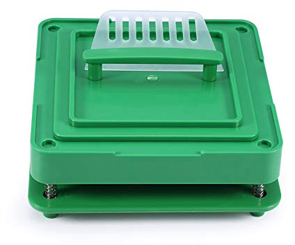 Manual Capsule Filling Machine, Empty Capsule Filler for Size 00 with Spreader 100 Holes Powder Cosmetics Capsules Pill Filler for Hospital Clinic Laboratory Home Use
