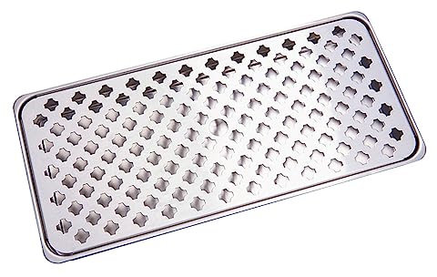 WRJAHCG Bierauffangschale Aus Edelstahl,Bier Tropfschale,Abtropfschale Für Bierturm Breite Verwendungen Leicht Zu Tragen 16,1 X 7,5 X 1,2 Mit Abnehmbarem Deckel