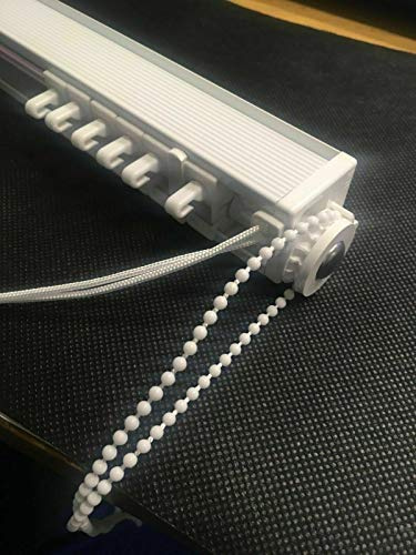 BlindCreations Vertical Blind Headrail Track - Made to measure - 3.5 (89mm) - Child Safe - UK made - Express Manufacture and Delivery (Upto 60 cm)