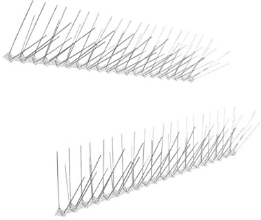 BESPORTBLE 2pezzi Dissuasori Per Piccioni Acciaio Inossidabile Per Balconi e Recinzioni e Resistente Alle Intemperie Facile Da Installare e Mantenere Protezione Lungo Termine