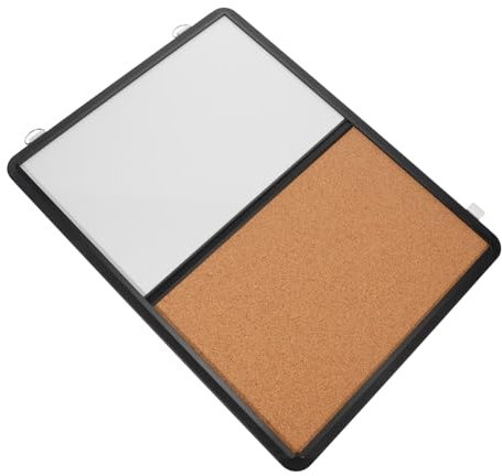 TOGEVAL Pinnwand Und Whiteboard Kombiniert Wanddisplay Für Notizen Bilder Und Memos Korkplatte Mit Aluminiumrahmen Für Büro Und Zuhause