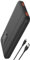 Slimmest Power Bank 10000mAh, Portable Charger with 2 USB 2.4A Outputs, USB C External Battery Pack Compatible with Huawei iPhone14 13 12 iPad Samsung Galaxy Android Tablet (Black)