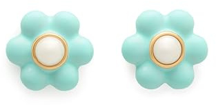 kate spade new york Petal Puff Studs