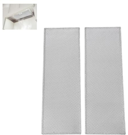 Fettfilter für Dunstabzugshaube, Aluminium, 430 x 149 mm, Ersatz für S99010370 99010370 AP5950107, 2 Stück