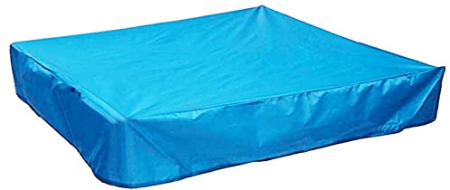 Quadratischer Sandkastenüberdachung mit Kordelzug, Sandkastenabdeckung, 120 x 120 cm